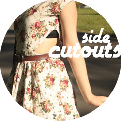DIY cutout dress