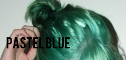 Pastel Blue Hair DIY